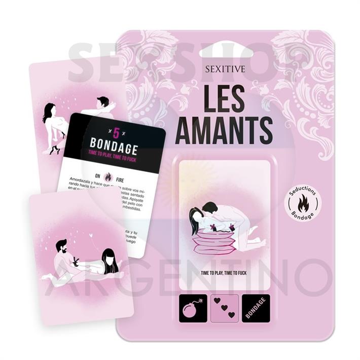 Les Amants. Juego de cartas + dado